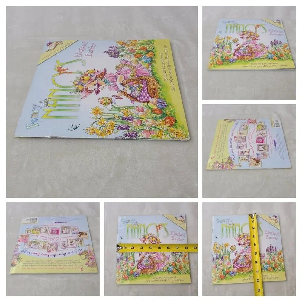 Fancy Nancys Elegant Easter Lift-The-Flap Book O'Connor & Glasser 2010 - Picture 6 of 7
